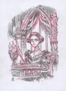 Stan Manoukian - Frankenstein, Crayonn&eacute; original pr&eacute;paratoir