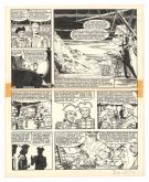Victor Hubinon - Barbe-Rouge, Mort ou vif, Planche originale