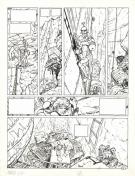 Philippe Adamov - Dayak, Ghetto 9, Planche originale n&deg;05 ac