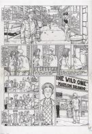 Fred Simon - Le Poisson-clown, Happy, Planche originale n&deg;17