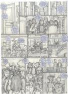 Fred Simon - Le Poisson-clown, Happy, Planche originale