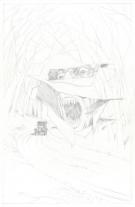 Attila Futaki - Severed, Issue 5, Crayonn&eacute; de couverture