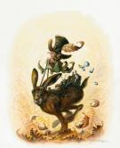 Pascal Mogu&eacute;rou - L'heure des f&eacute;es, Illustration originale