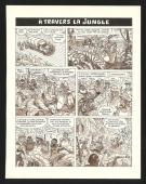 Daniel Goossens - Voyage au bout de la lune, Planche origina