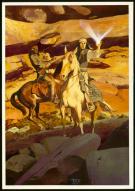 Christian Rossi - Illustration originale in&eacute;dite, "Miroir"