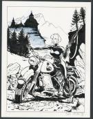 F&eacute;lix Meynet - Tatiana K., Illustration originale