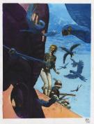 Christophe Dubois - TER, L'&Eacute;tranger, Illustration originale,