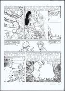 Ren&eacute; Sterne - Adler, L'&Icirc;le perdue, Planche originale N&deg;20