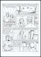 Ren&eacute; Sterne - Adler, L'&Icirc;le perdue, Planche originale N&deg;27