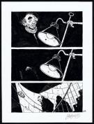 Christophe Chabout&eacute; - Tout seul, Planche originale N&deg;258