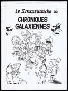 Gos / Walt - Le Scrameustache, Chroniques galaxiennes, Couve