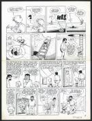 Marcel Gotlib - Rubrique-&agrave;-brac, Taume 2, Planche originale 