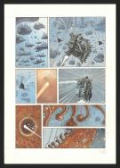 Serge Pell&eacute; - Orbital, Contacts, Planche originale n&deg;43