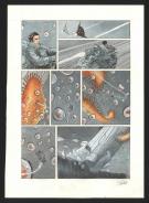 Serge Pell&eacute; - Orbital, Contacts, Planche originale n&deg;45