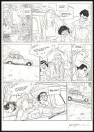 Jordi Lafebre - Les Beaux &eacute;t&eacute;s, La Calanque, Planche origina