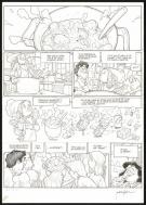 Jordi Lafebre - Les Beaux &eacute;t&eacute;s, La Fugue, Planche originale 