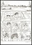 Jordi Lafebre - Les Beaux &eacute;t&eacute;s, La Fugue, Planche originale 