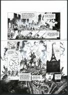 Jo&euml;l Parnotte - Aristophania, La Montagne Rouge, Planche ori