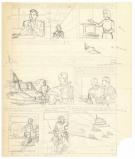 Ted Benoit - Blake et Mortimer, Crayonn&eacute; original pour une p