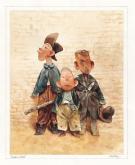 Carter Goodrich - WESTERN!, Urchins of Death, illustration o