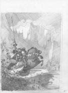 Fr&eacute;d&eacute;ric Pillot - Orlando Furioso, Crayonn&eacute; original chapitr