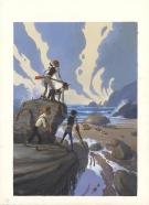 Fr&eacute;d&eacute;ric Pillot - Deux ans de vacances, Illustration origina