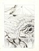 Corentin Rouge - Thorgal Saga, Wendigo, Planche originale n&deg;