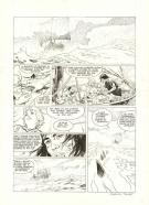 Corentin Rouge - Thorgal Saga, Wendigo, Planche originale n&deg;