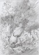 Fr&eacute;d&eacute;ric Pillot - Deux ans de vacances, Crayonn&eacute; pr&eacute;paratoir