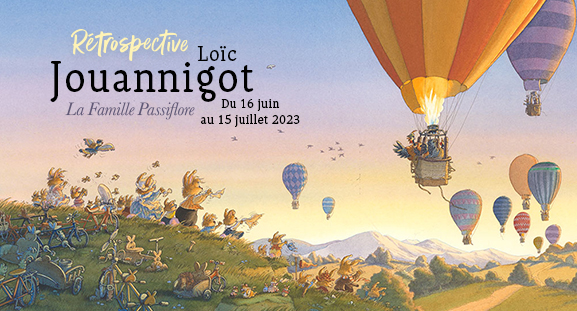 Exposition La Famille Passiflore Loïc Jouannigot du 16 juin au 15 juillet 2023 à la galerie Daniel Maghen