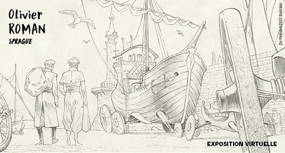 Exposition virtuelle d�di�e � olivier Roman � la galerie Daniel Maghen