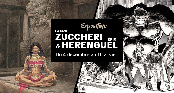 Exposition Éric Hérenguel et Laura Zuccheri, du 4 décembre au 11 janvier, à la galerie Daniel Maghen