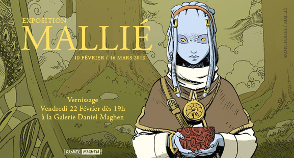 Exposition Vincent Malli�, Le Grand Mort, du 19 f�vrier au 16 mars 2019 � la galerie Daniel Maghen